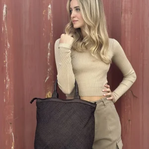 Borsa in pelle lavata ANITA