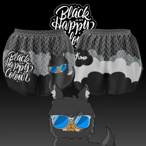 Jump Shorts Black Lama