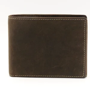 Portafoglio Uomo in pelle Marrone Hunter Bufalo