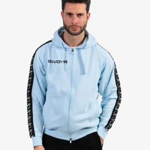 FELPA FULL ZIP AVION BAND PASTELLO UNISEX