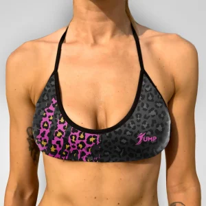 Top Skinny Back - Pink Leopard