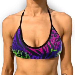 Top Skinny Back - Purple Jungle