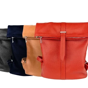 Zaino da donna in pelle